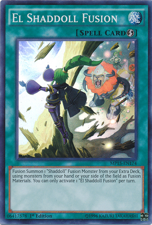 El Shaddoll Fusion [MP15-EN174] Super Rare | Pegasus Games WI
