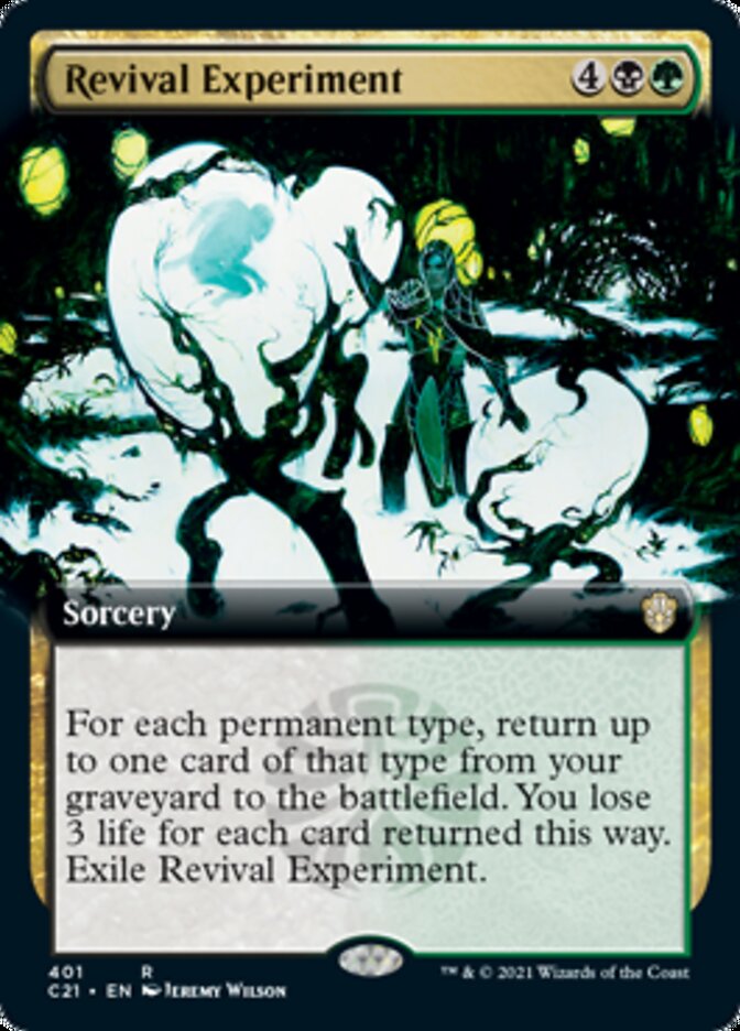 Revival Experiment (Extended Art) [Commander 2021] | Pegasus Games WI