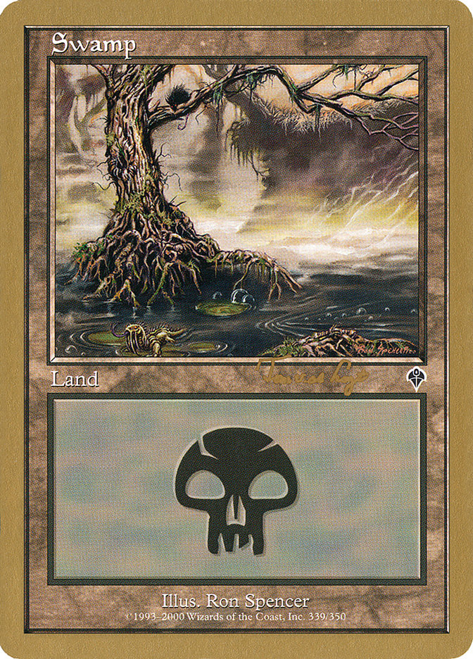 Swamp (tvdl339) (Tom van de Logt) [World Championship Decks 2001] | Pegasus Games WI