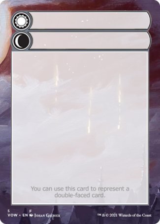 Helper Card (5/9) [Innistrad: Crimson Vow Tokens] | Pegasus Games WI