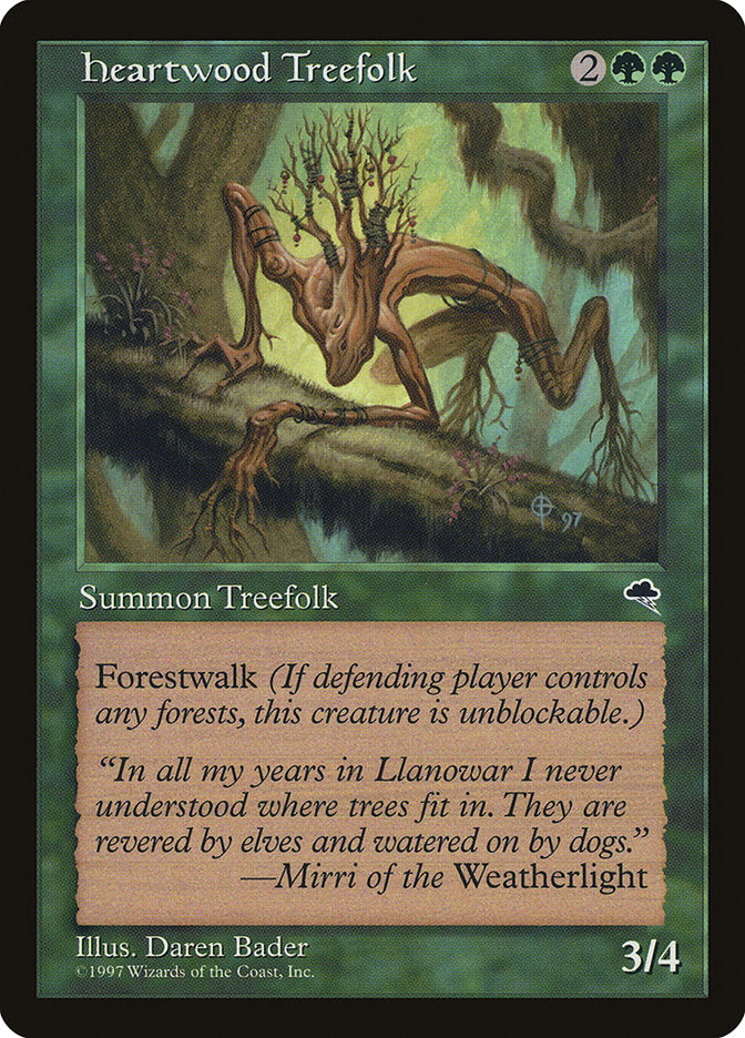 Heartwood Treefolk [Tempest] | Pegasus Games WI