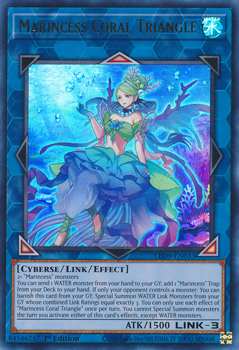 Marincess Coral Triangle [LED9-EN033] Ultra Rare | Pegasus Games WI