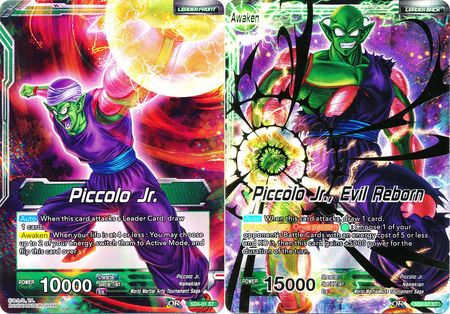Piccolo Jr. // Piccolo Jr., Evil Reborn (Starter Deck - The Guardian of Namekians) (SD4-01) [Colossal Warfare] | Pegasus Games WI