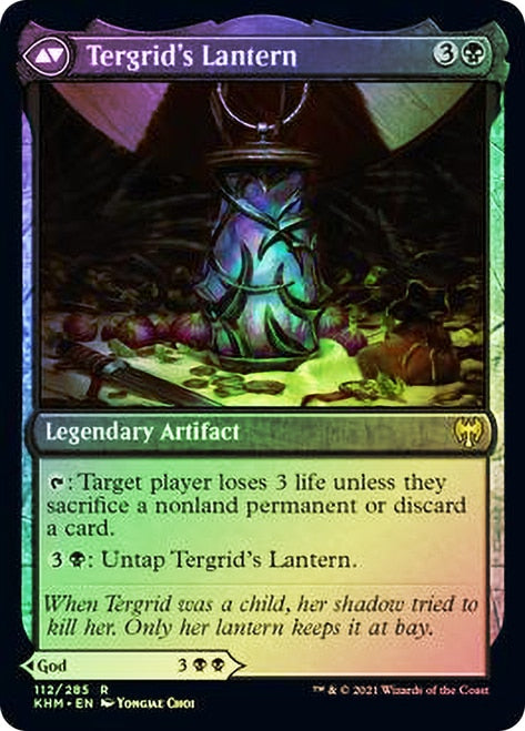 Tergrid, God of Fright // Tergrid's Lantern [Kaldheim Prerelease Promos] | Pegasus Games WI