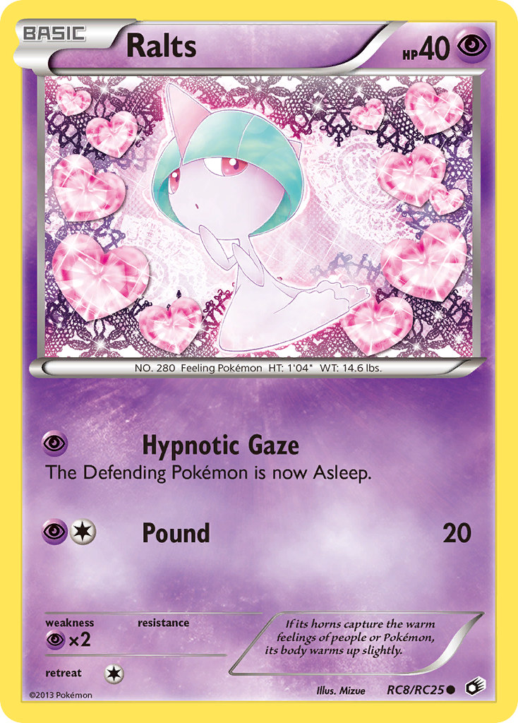 Ralts (RC8/RC25) [Black & White: Legendary Treasures] | Pegasus Games WI