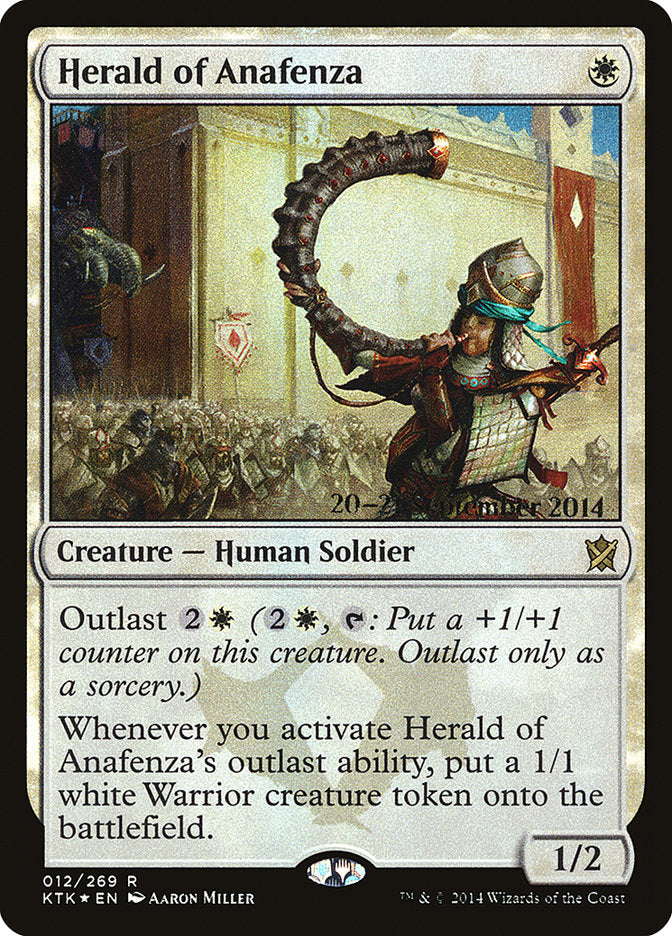 Herald of Anafenza [Khans of Tarkir Prerelease Promos] | Pegasus Games WI