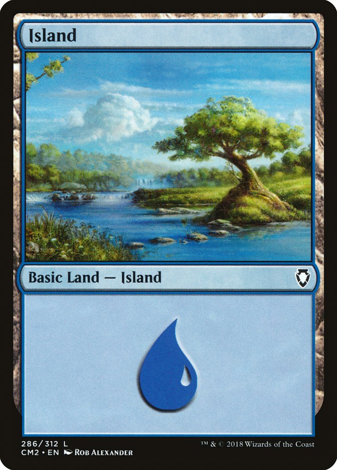 Island (286) [Commander Anthology Volume II] | Pegasus Games WI