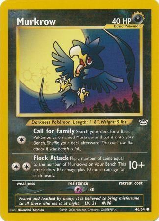 Murkrow (46/64) [Neo Revelation Unlimited] | Pegasus Games WI