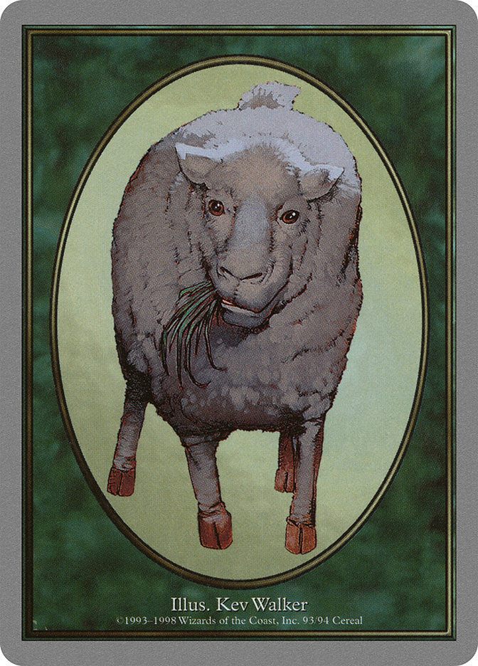 Sheep Token [Unglued Tokens] | Pegasus Games WI