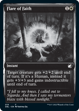 Flare of Faith [Innistrad: Double Feature] | Pegasus Games WI