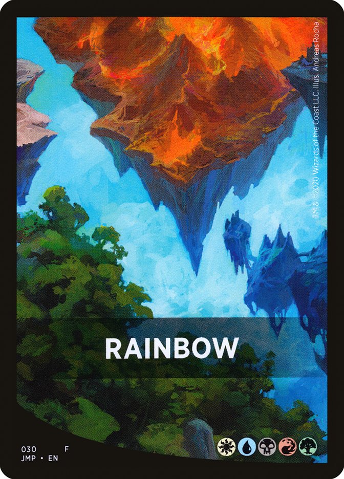 Rainbow Theme Card [Jumpstart Front Cards] | Pegasus Games WI