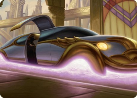 Mysterious Limousine Art Card [Streets of New Capenna Art Series] | Pegasus Games WI