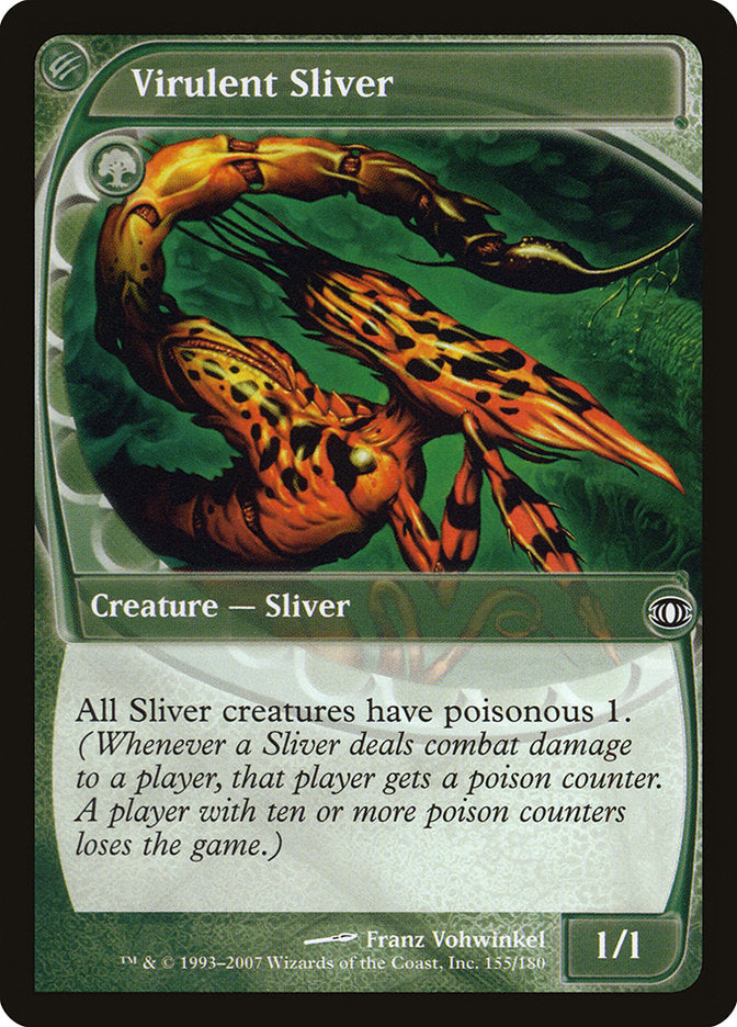 Virulent Sliver [Future Sight] | Pegasus Games WI