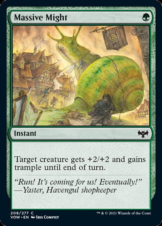 Massive Might [Innistrad: Crimson Vow] | Pegasus Games WI