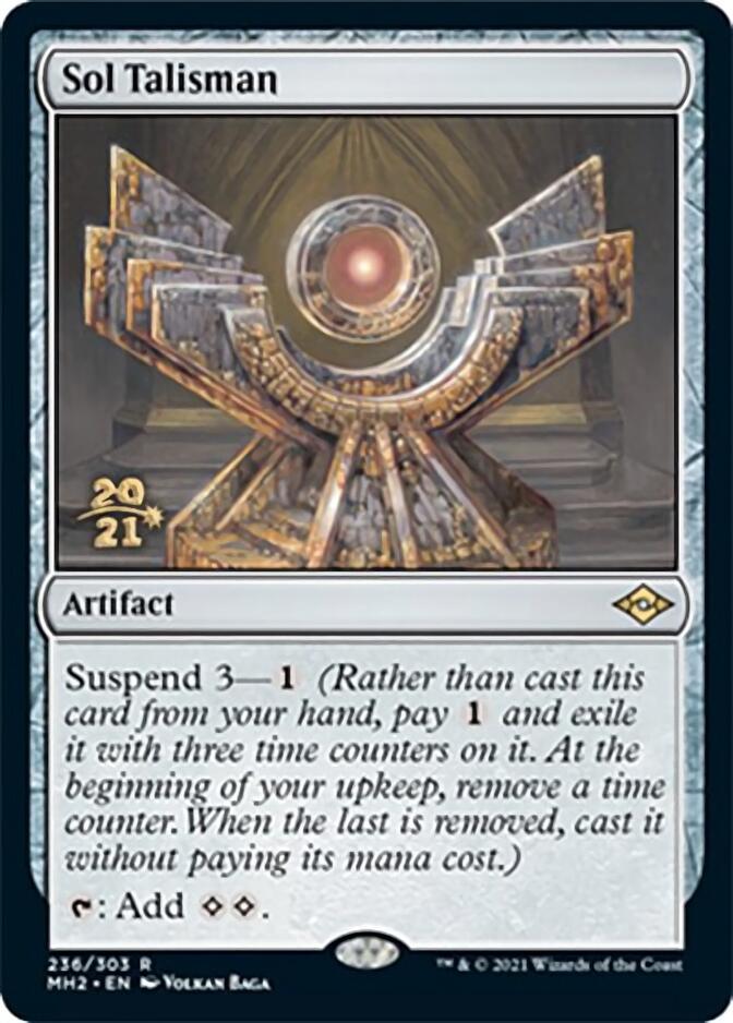 Sol Talisman [Modern Horizons 2 Prerelease Promos] | Pegasus Games WI