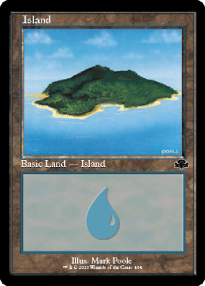 Island (404) (Retro) [Dominaria Remastered] | Pegasus Games WI