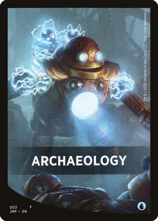 Archaeology Theme Card [Jumpstart Front Cards] | Pegasus Games WI