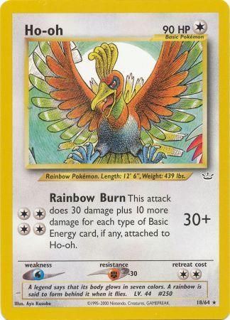 Ho-oh (18/64) [Neo Revelation Unlimited] | Pegasus Games WI