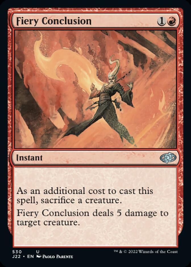 Fiery Conclusion [Jumpstart 2022] | Pegasus Games WI