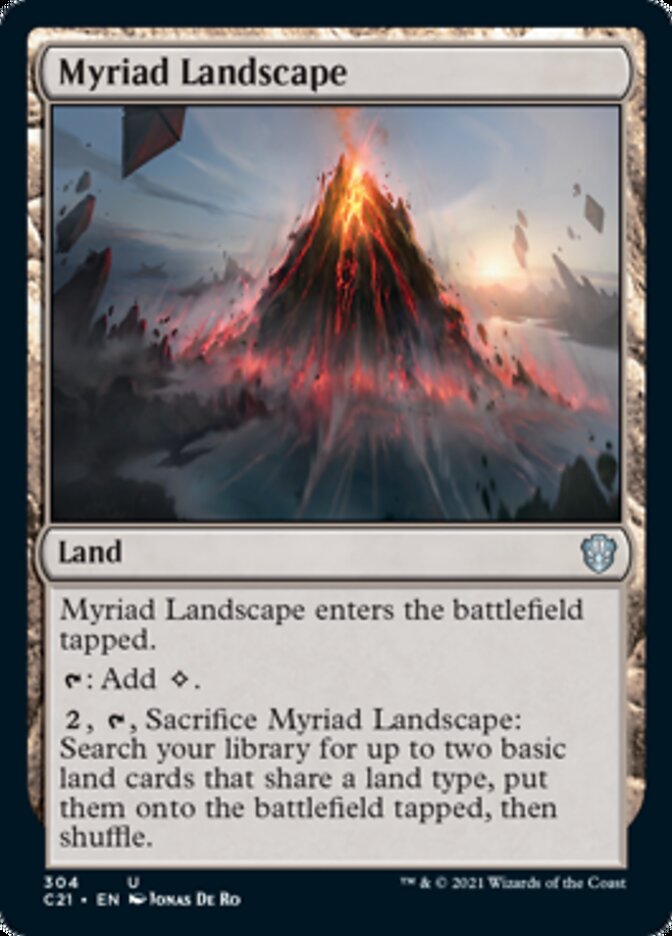 Myriad Landscape [Commander 2021] | Pegasus Games WI