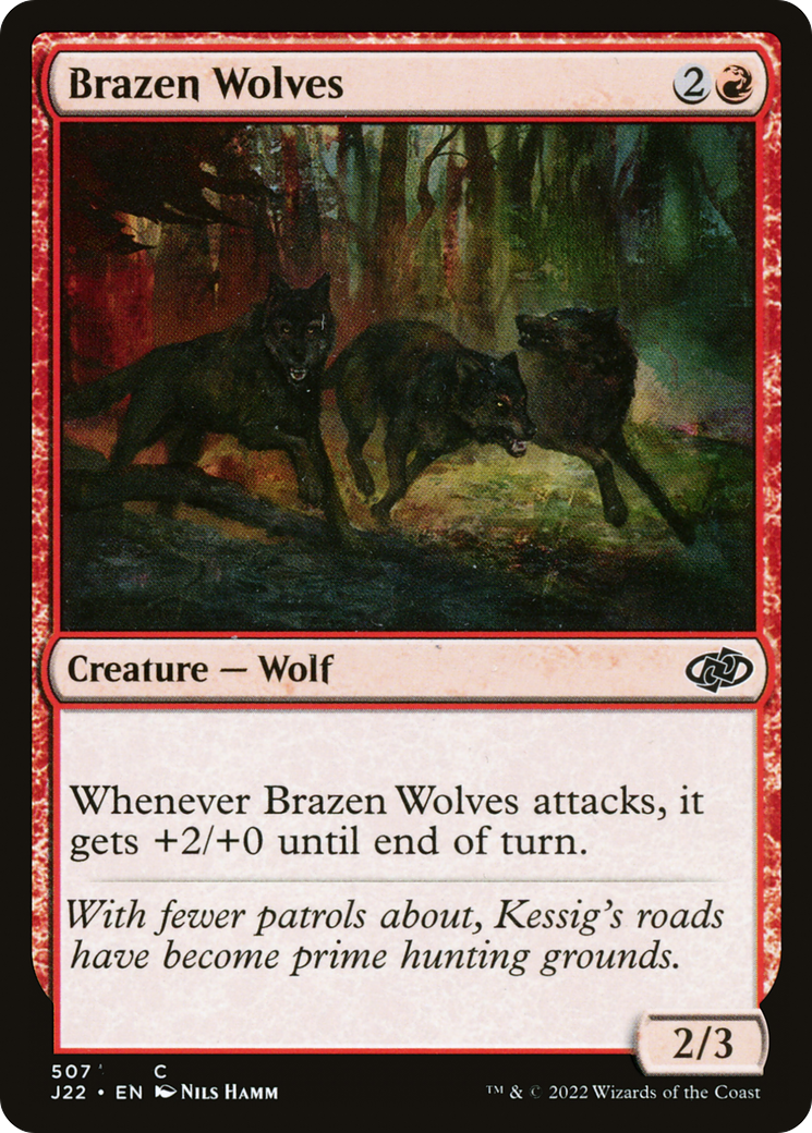 Brazen Wolves [Jumpstart 2022] | Pegasus Games WI