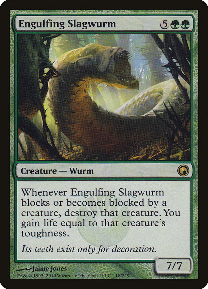 Engulfing Slagwurm [Scars of Mirrodin] | Pegasus Games WI