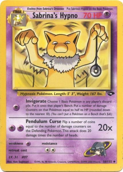 Sabrina's Hypno (56/132) [Gym Challenge Unlimited] | Pegasus Games WI