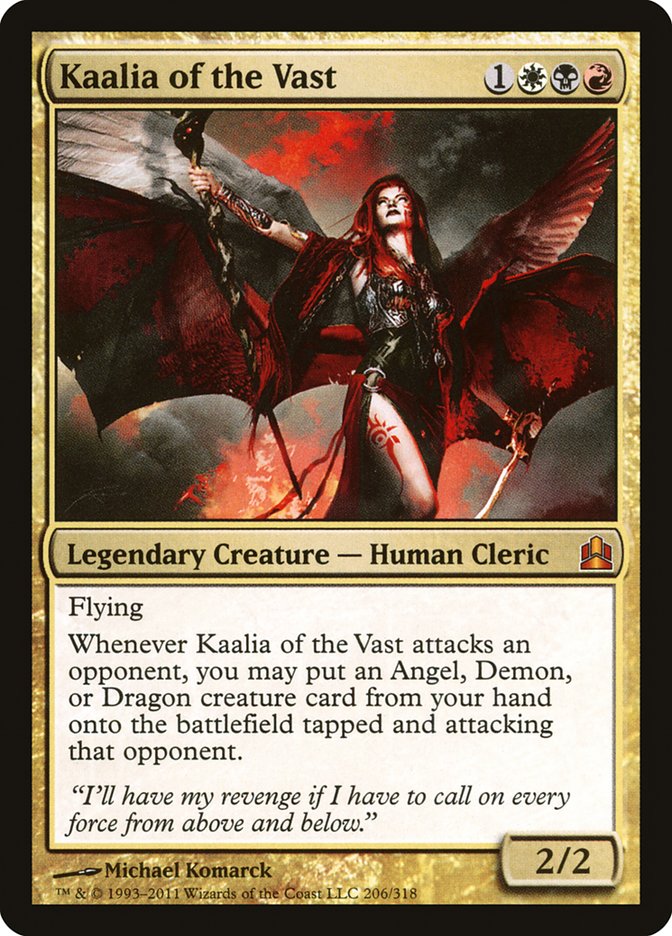 Kaalia of the Vast [Commander 2011] | Pegasus Games WI