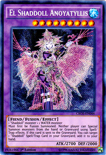 El Shaddoll Anoyatyllis [CROS-EN044] Secret Rare | Pegasus Games WI