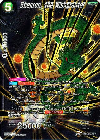 Shenron, the Wishgranter (SPR) (BT5-110) [Miraculous Revival] | Pegasus Games WI