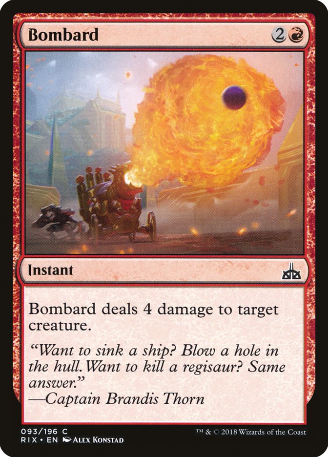 Bombard [Rivals of Ixalan] | Pegasus Games WI