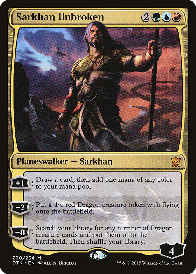 Sarkhan Unbroken [Dragons of Tarkir] | Pegasus Games WI