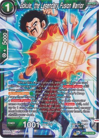 Gokule, the Legendary Fusion Warrior [EX13-14] | Pegasus Games WI