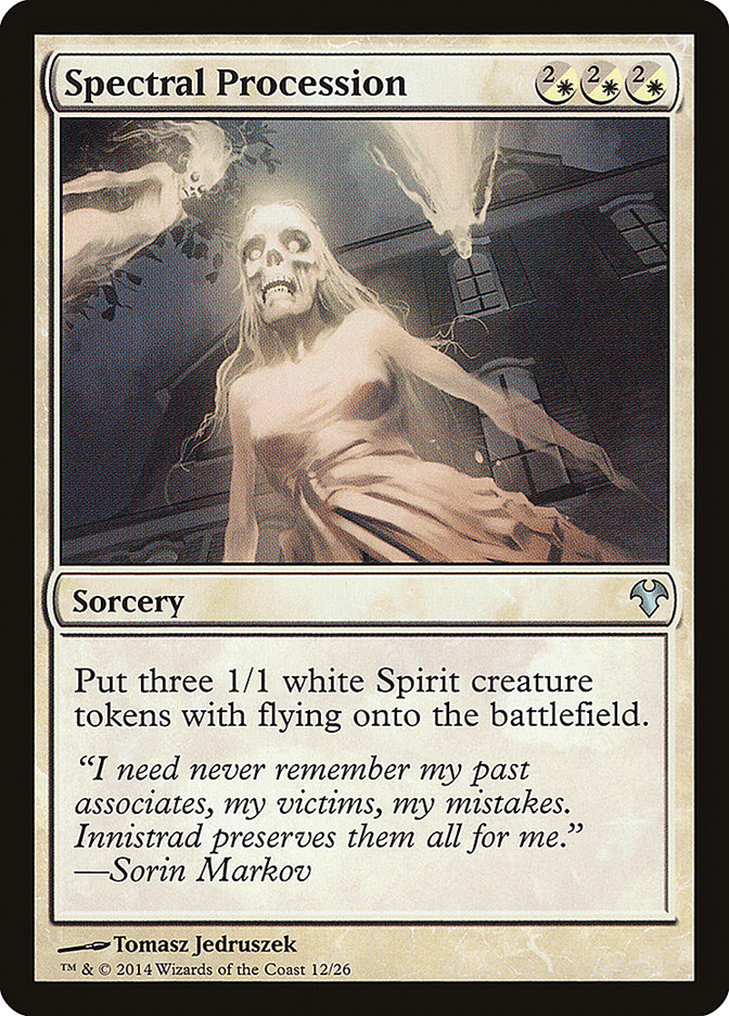 Spectral Procession [Modern Event Deck 2014] | Pegasus Games WI