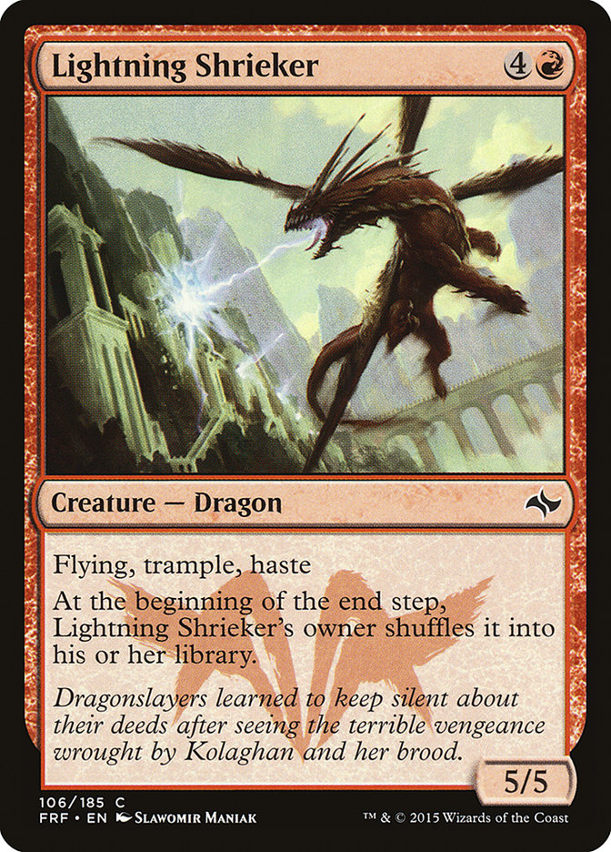 Lightning Shrieker [Fate Reforged] | Pegasus Games WI