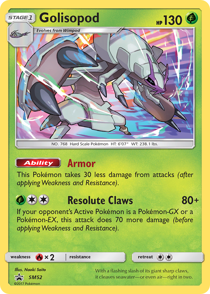 Golisopod (SM52) [Sun & Moon: Black Star Promos] | Pegasus Games WI