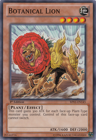 Botanical Lion [BP01-EN145] Common | Pegasus Games WI