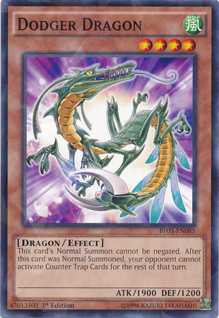 Dodger Dragon (Shatterfoil) [BP03-EN085] Rare | Pegasus Games WI