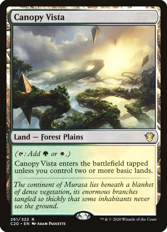 Canopy Vista [Commander 2020] | Pegasus Games WI