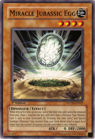 Miracle Jurassic Egg [POTD-EN021] Common | Pegasus Games WI