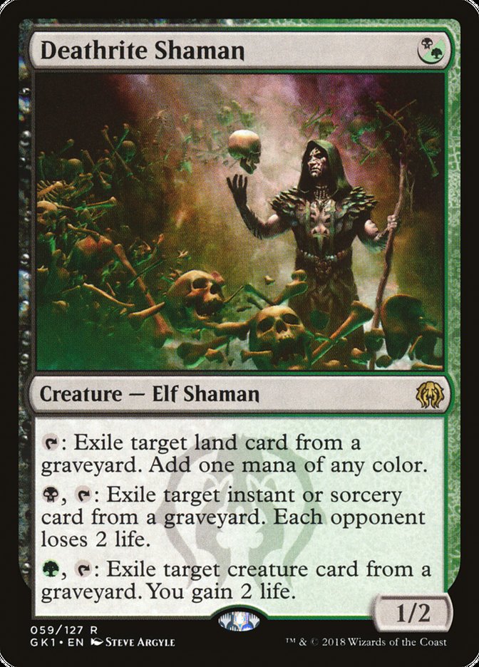 Deathrite Shaman [Guilds of Ravnica Guild Kit] | Pegasus Games WI