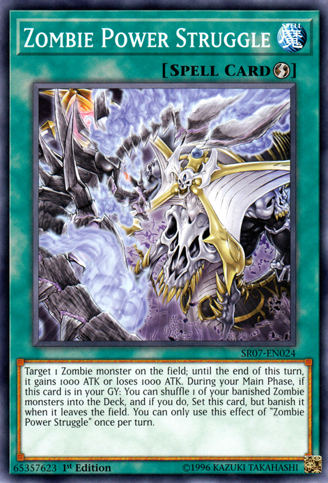 Zombie Power Struggle [SR07-EN024] Common | Pegasus Games WI