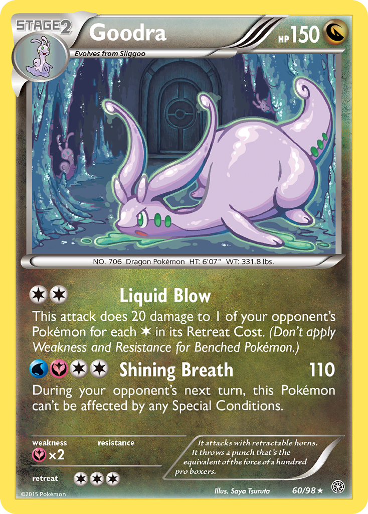 Goodra (60/98) [XY: Ancient Origins] | Pegasus Games WI