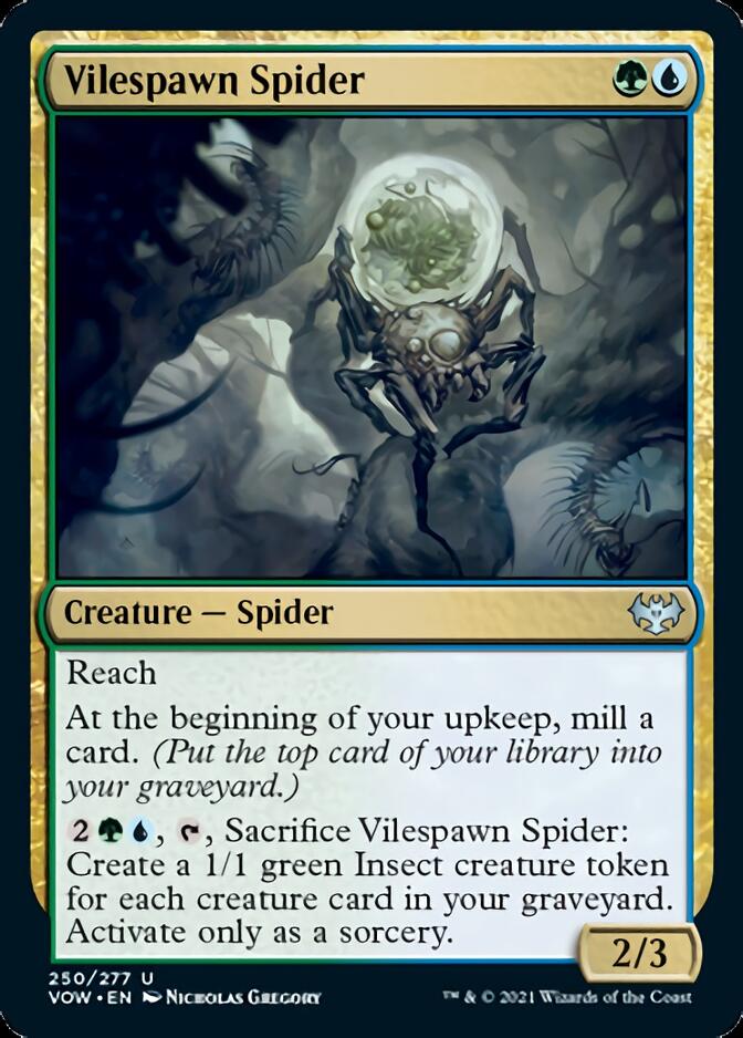 Vilespawn Spider [Innistrad: Crimson Vow] | Pegasus Games WI