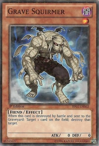 Grave Squirmer [BP01-EN062] Starfoil Rare | Pegasus Games WI