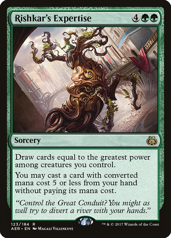Rishkar's Expertise [Aether Revolt] | Pegasus Games WI