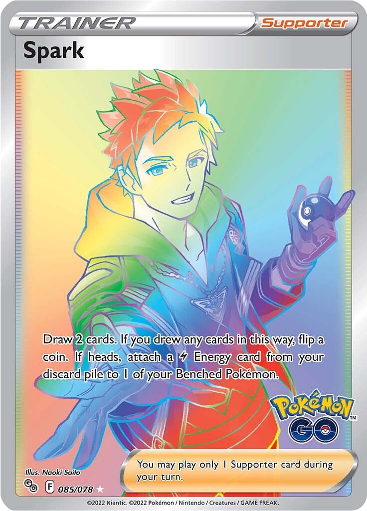 Spark (085/078) [Pokémon GO] | Pegasus Games WI