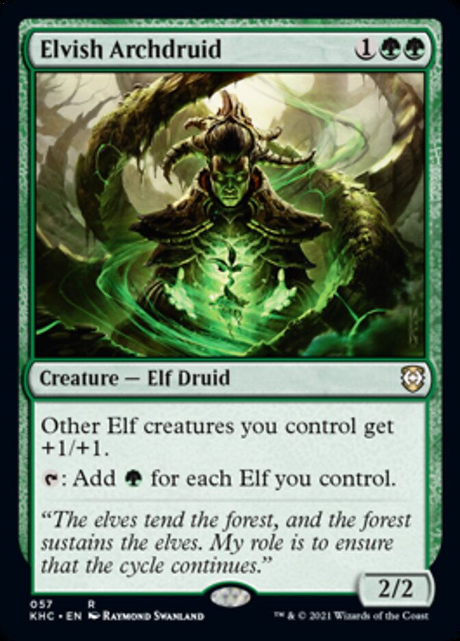 Elvish Archdruid [Kaldheim Commander] | Pegasus Games WI