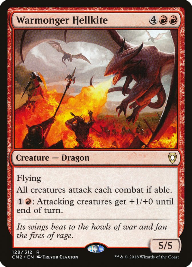 Warmonger Hellkite [Commander Anthology Volume II] | Pegasus Games WI