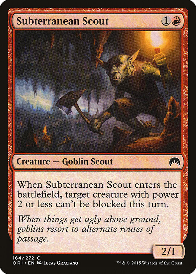 Subterranean Scout [Magic Origins] | Pegasus Games WI